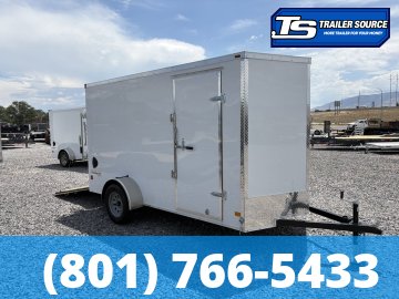 6x12 Haulmark Passport Enclosed Cargo Trailer - 6'6" Interior - 3.5K GVWR - .080 PolyCor