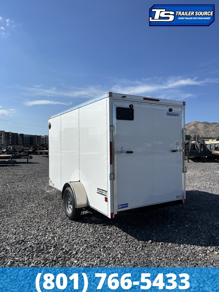 6x12 Haulmark Passport Enclosed Cargo Trailer - 6'6" Interior - 3.5K GVWR - .080 PolyCor