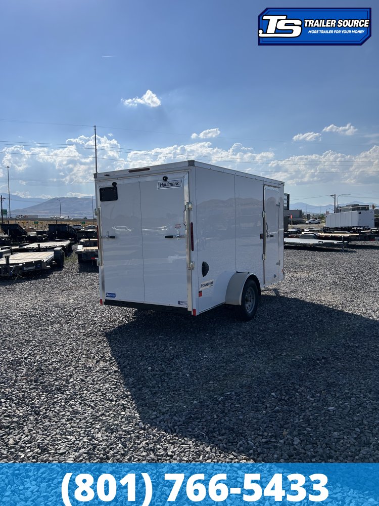 6x12 Haulmark Passport Enclosed Cargo Trailer - 6'6" Interior - 3.5K GVWR - .080 PolyCor