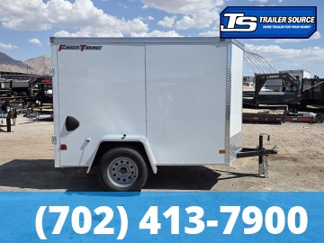 5x8 Wells Cargo FastTrac Enclosed Cargo Trailer - 5'6" Interior - 3.5K GVWR -