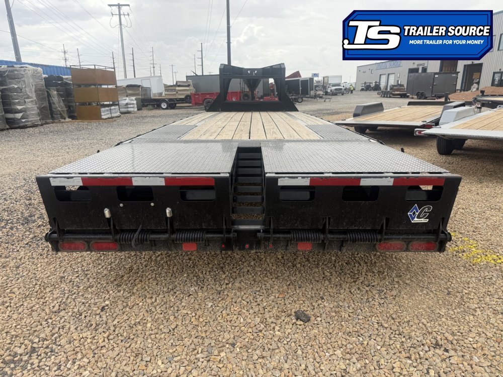 8.5x25 Diamond C FMAX 208 Equipment Trailer - 18K GVWR - Max Ramps