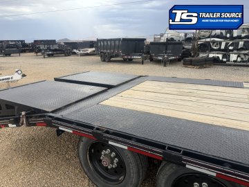 8.5x25 Diamond C FMAX 208 Equipment Trailer - 18K GVWR - Max Ramps