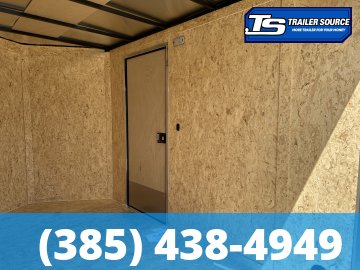 6x12 Look ST DLX Enclosed Cargo Trailer - 6'6" Interior - 3.5K GVWR - .080 PolyCor, Black Out Package