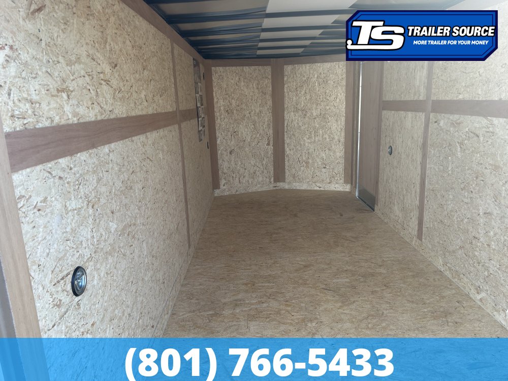 7x16 Haulmark Passport Enclosed Cargo Trailer - 6'6" Interior - 7K GVWR - .080 PolyCor
