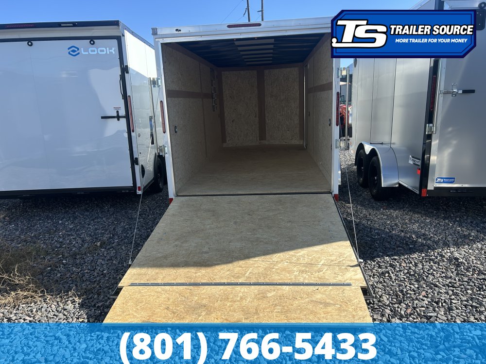 7x16 Haulmark Passport Enclosed Cargo Trailer - 6'6" Interior - 7K GVWR - .080 PolyCor