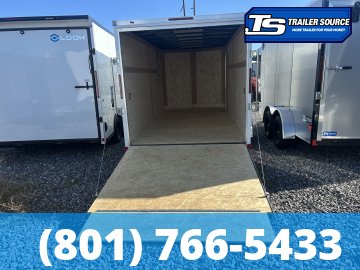 7x16 Haulmark Passport Enclosed Cargo Trailer - 6'6" Interior - 7K GVWR - .080 PolyCor