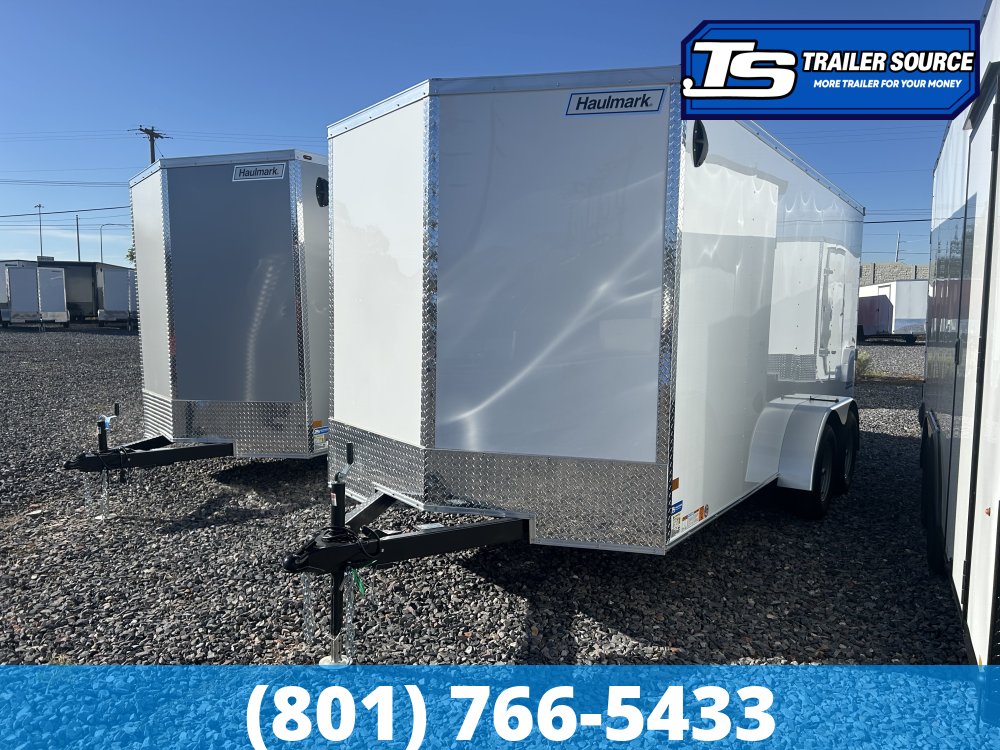 7x16 Haulmark Passport Enclosed Cargo Trailer - 6'6" Interior - 7K GVWR - .080 PolyCor