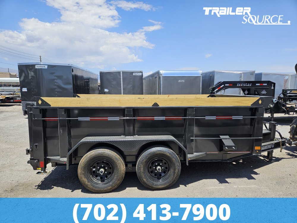 6.5x12 Diamond C MDT 10K 32" Sides Dump Pacesetter