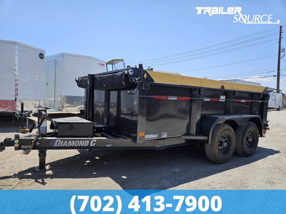 6.5x12 Diamond C MDT 10K 32" Sides Dump Pacesetter