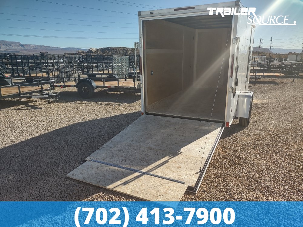 6x10 Wells Cargo FastTrac 6'6" Interior Single Axle Enclosed Cargo