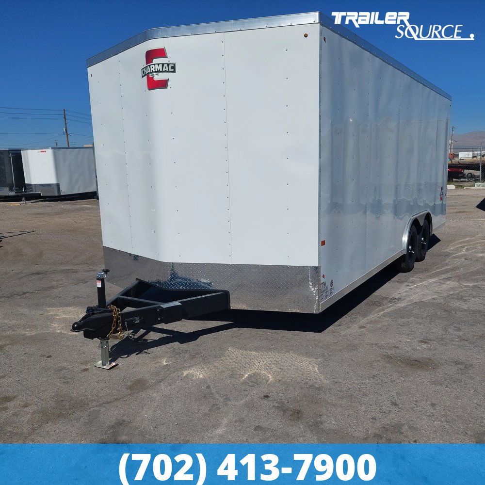 8.5x20 Charmac Atlas 7'0" Interior 10K Enclosed Cargo