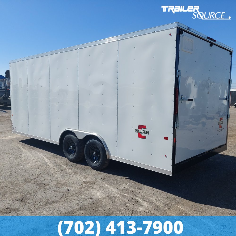 8.5x20 Charmac Atlas 7'0" Interior 10K Enclosed Cargo