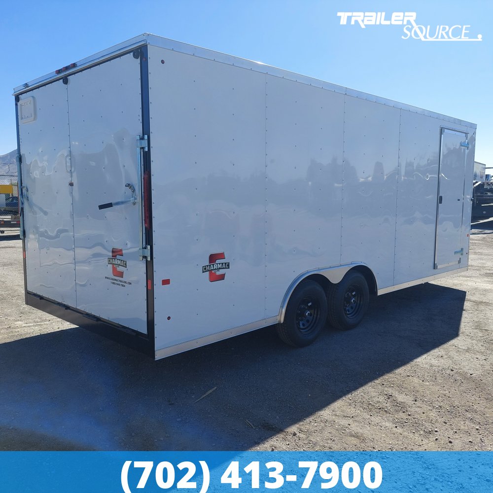 8.5x20 Charmac Atlas 7'0" Interior 10K Enclosed Cargo