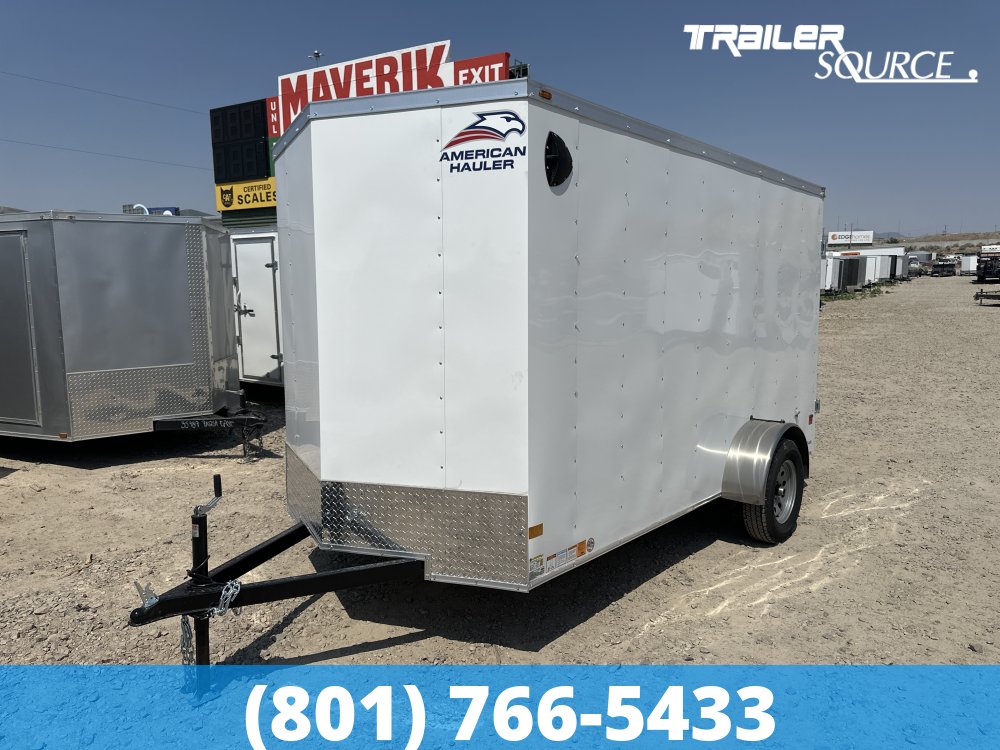 6x12 American Hauler Arrow Single Axle Enclosed Cargo