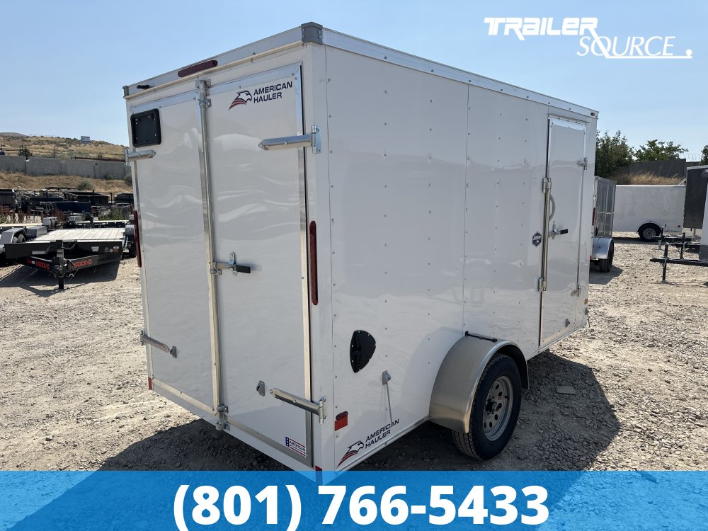 6x12 American Hauler Arrow Single Axle Enclosed Cargo