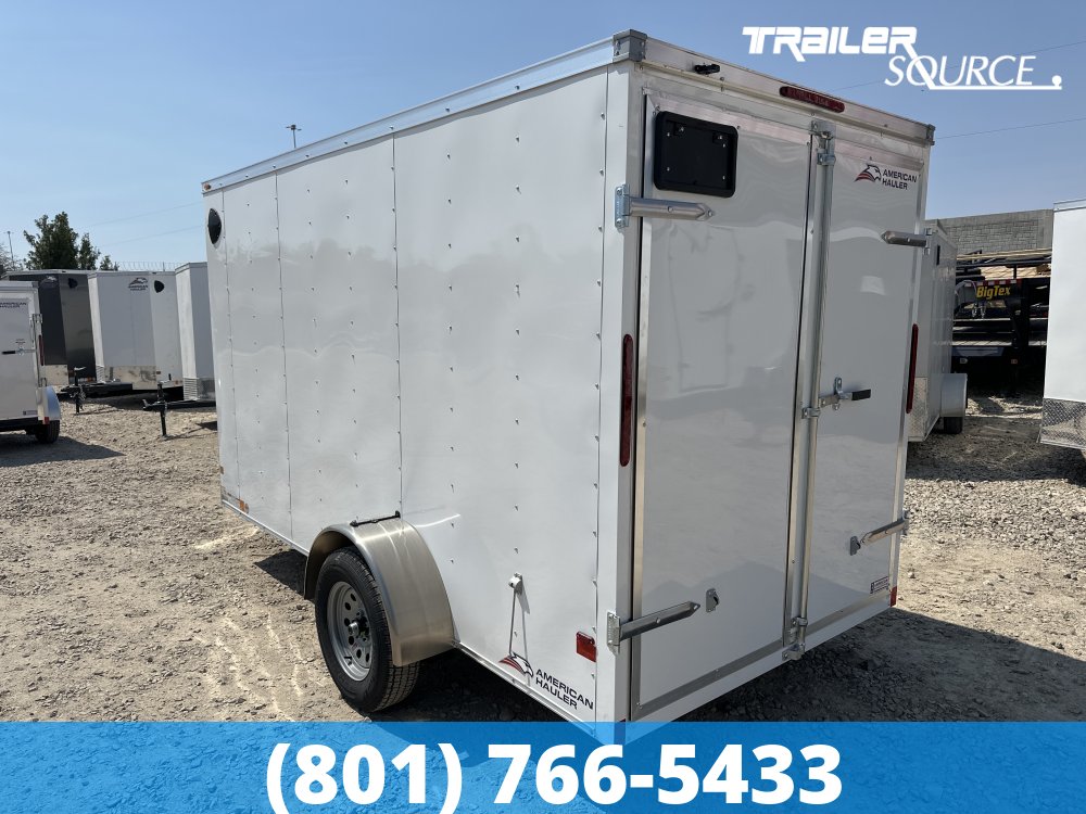 6x12 American Hauler Arrow Single Axle Enclosed Cargo