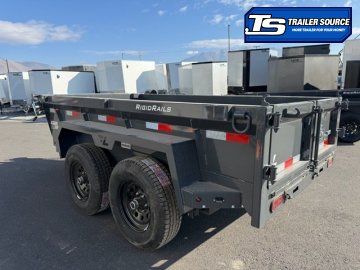 5x10 Lamar DS Dump Trailer - 18" Sides - 10K GVWR -