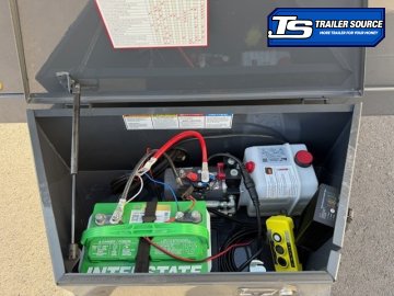 5x10 Lamar DS Dump Trailer - 18" Sides - 10K GVWR -