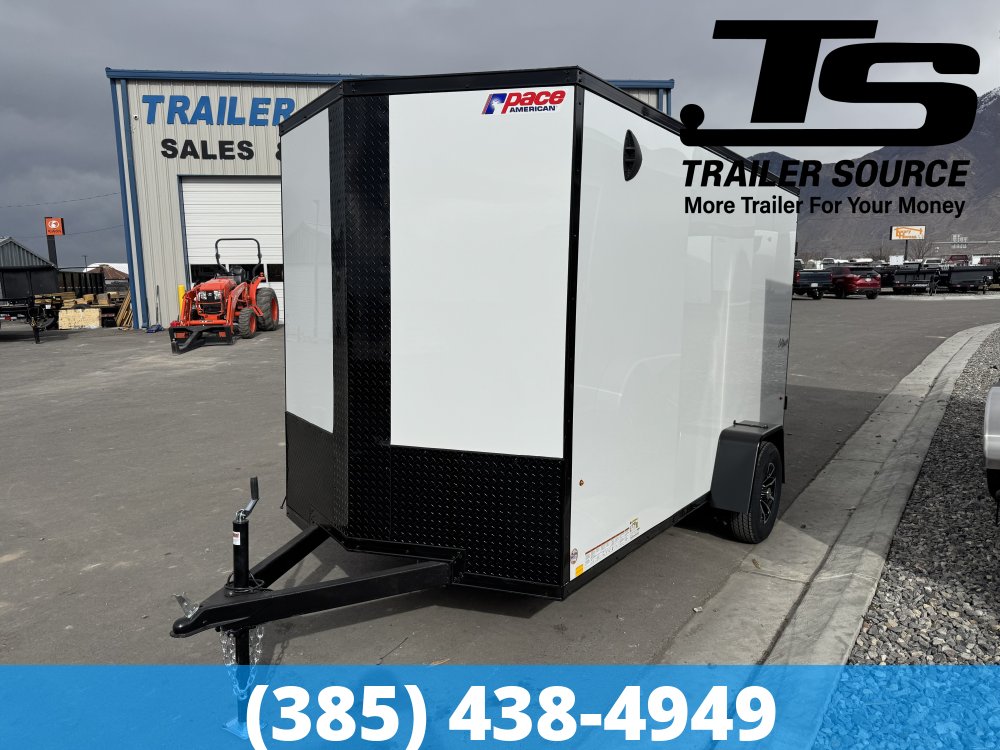 6x12 Pace American Outback Deluxe Enclosed Cargo