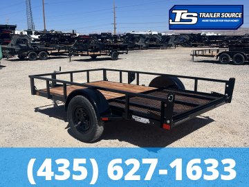 6x10 Built MAX Series ATV Trailer - 3.5K GVWR - Ramp Gate