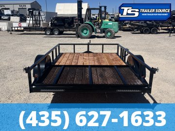 6x10 Built MAX Series ATV Trailer - 3.5K GVWR - Ramp Gate