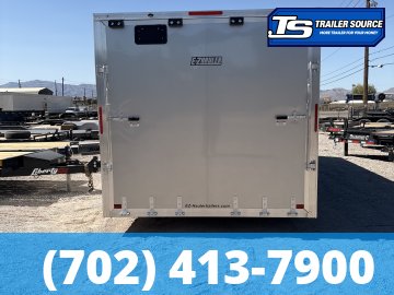 8.5x24 Alcom Aluminum EZ Hauler XLT Auto Trailer - 7'0" Interior - 10K GVWR -