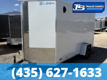 6x12 Look ST DLX Enclosed Cargo Trailer - 6'6" Interior - 3.5K GVWR - .080 PolyCor