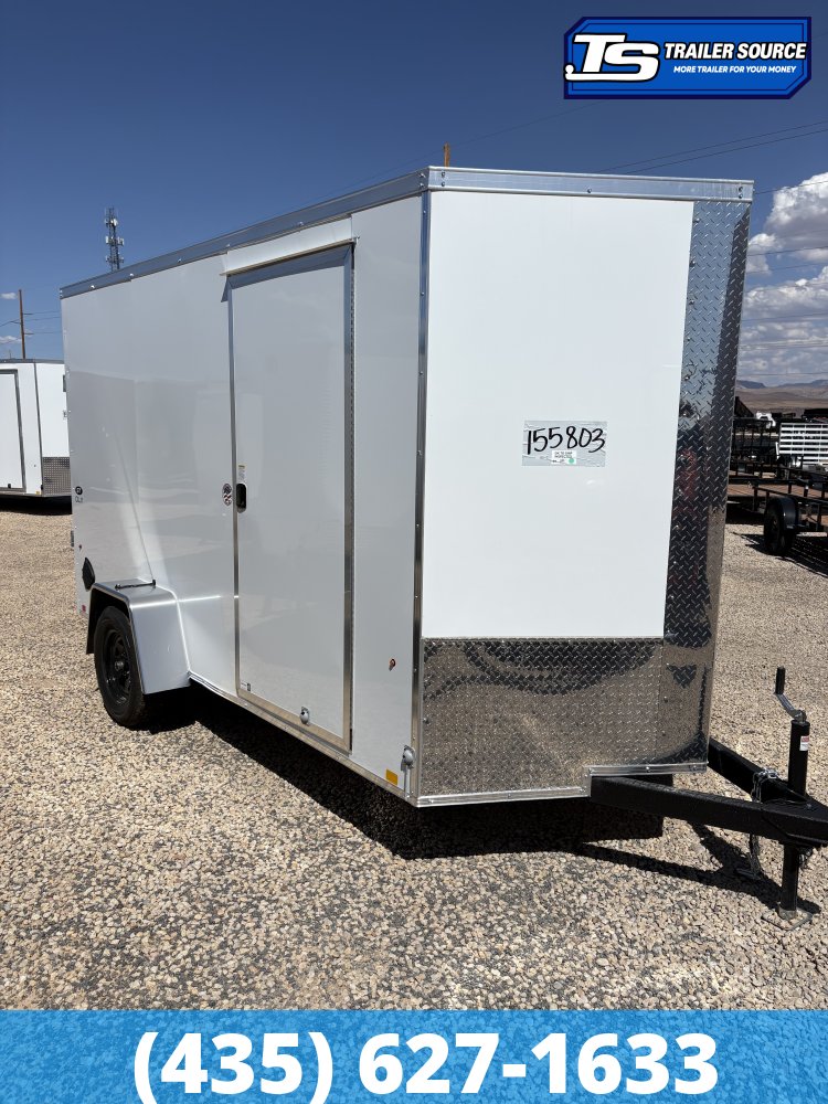 6x12 Look ST DLX Enclosed Cargo Trailer - 6'6" Interior - 3.5K GVWR - .080 PolyCor