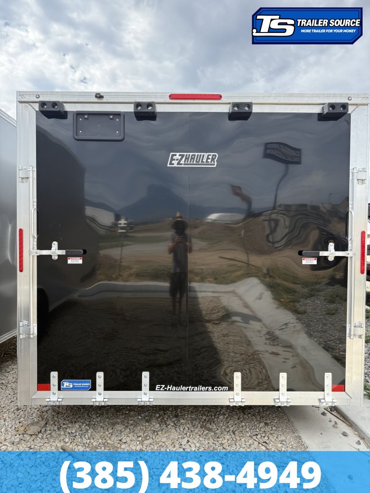 8.5x20 Alcom Aluminum EZ Hauler XLT Auto Trailer - 7'0" Interior - 7K GVWR - .080 PolyCor