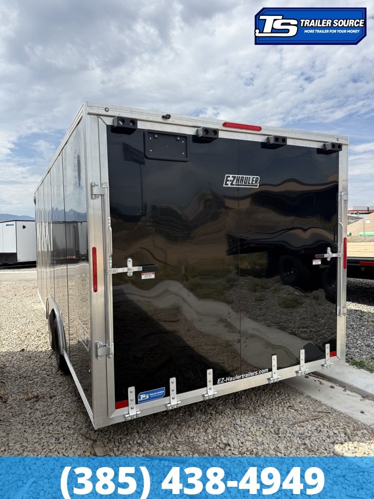 8.5x20 Alcom Aluminum EZ Hauler XLT Auto Trailer - 7'0" Interior - 7K GVWR - .080 PolyCor
