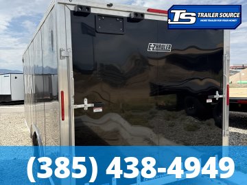 8.5x20 Alcom Aluminum EZ Hauler XLT Auto Trailer - 7'0" Interior - 7K GVWR - .080 PolyCor
