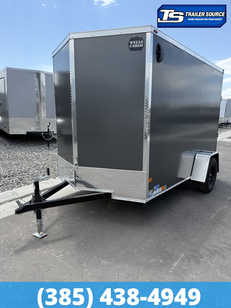 6x10 Wells Cargo FastTrac Enclosed Cargo Trailer - 6'6" Interior - 3.5K GVWR - .080 PolyCor