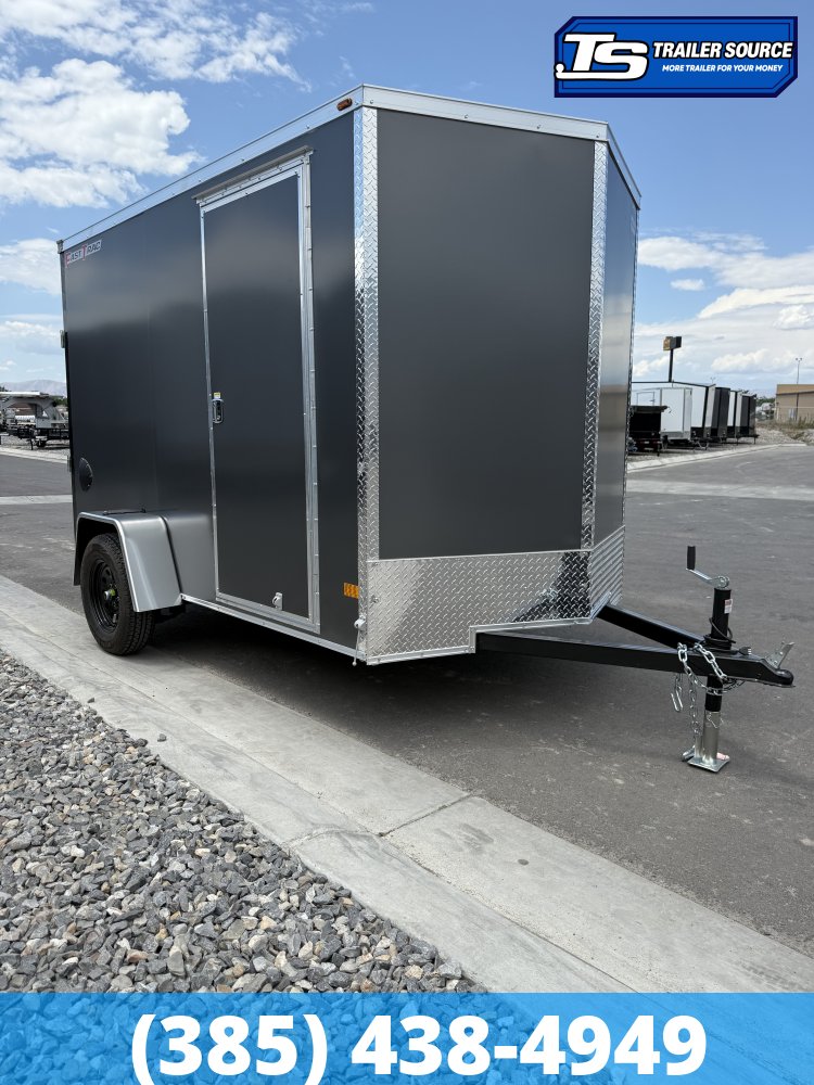 6x10 Wells Cargo FastTrac Enclosed Cargo Trailer - 6'6" Interior - 3.5K GVWR - .080 PolyCor