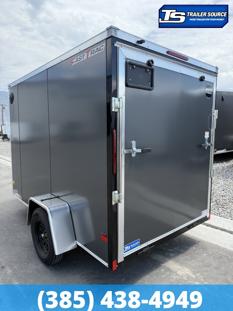 6x10 Wells Cargo FastTrac Enclosed Cargo Trailer - 6'6" Interior - 3.5K GVWR - .080 PolyCor