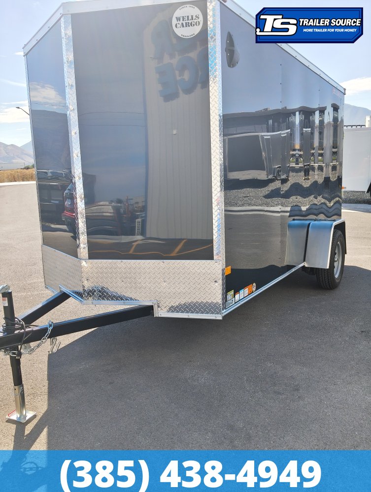 6x12 Wells Cargo FastTrac Enclosed Cargo Trailer - 6'6" Interior - 3.5K GVWR - .080 PolyCor