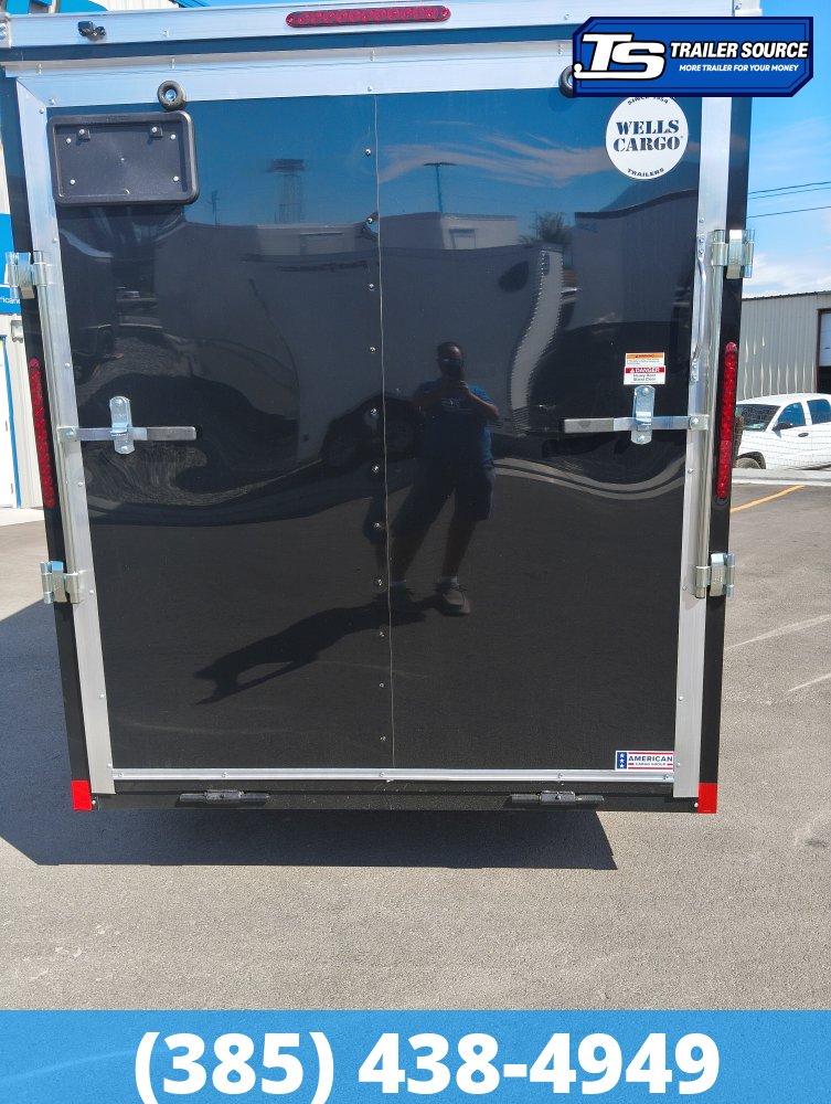 6x12 Wells Cargo FastTrac Enclosed Cargo Trailer - 6'6" Interior - 3.5K GVWR - .080 PolyCor