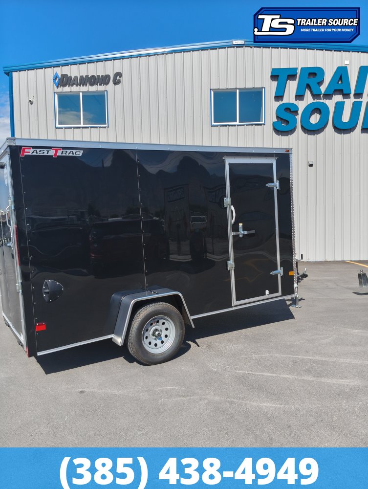 6x12 Wells Cargo FastTrac Enclosed Cargo Trailer - 6'6" Interior - 3.5K GVWR - .080 PolyCor
