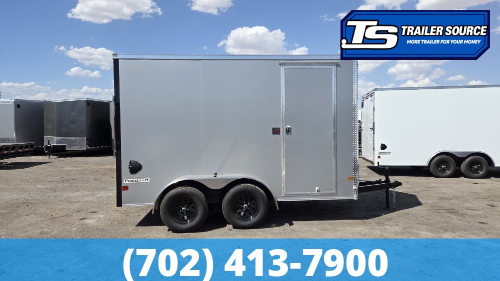 6x12 Haulmark Passport DELUXE Enclosed Cargo Trailer - 7'0" Interior - 7K GVWR - .080 PolyCor