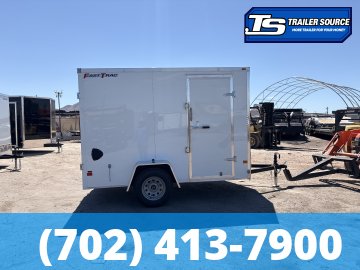 6x10 Wells Cargo FastTrac Enclosed Cargo Trailer - 6'6" Interior - 3.5K GVWR - Barn Doors