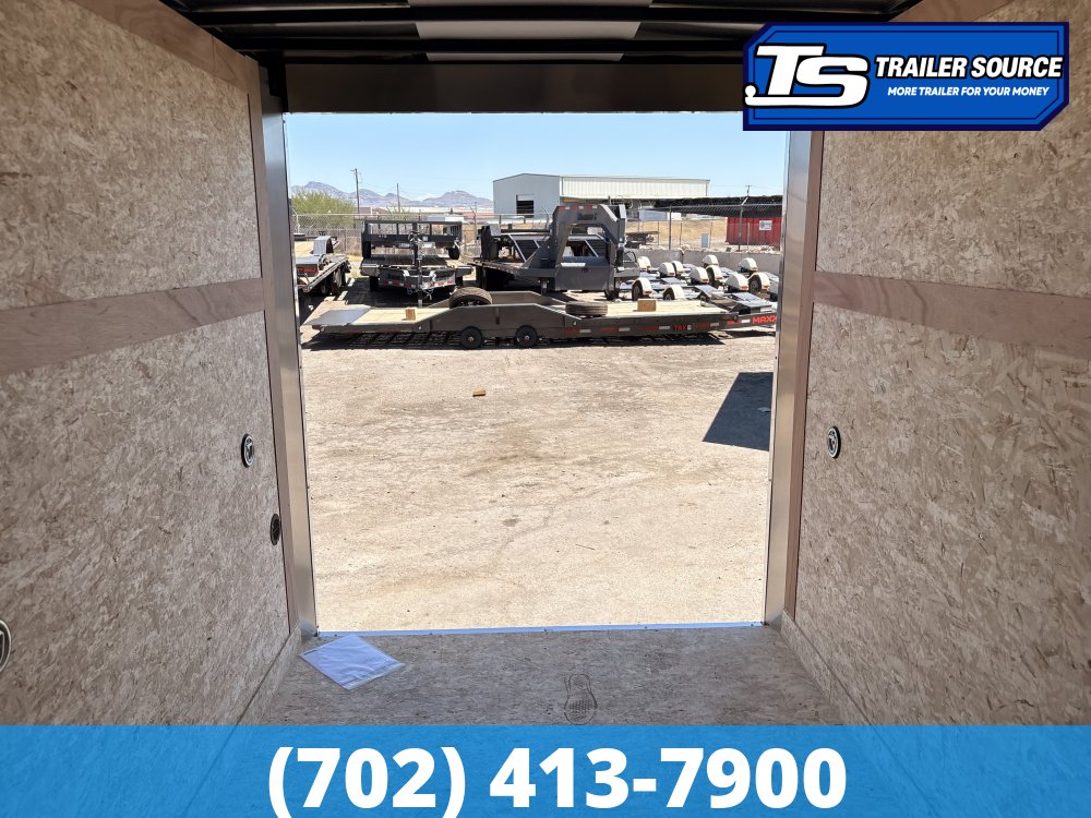 6x10 Wells Cargo FastTrac Enclosed Cargo Trailer - 6'6" Interior - 3.5K GVWR - Barn Doors