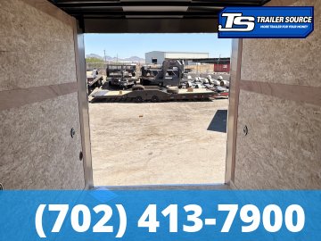 6x10 Wells Cargo FastTrac Enclosed Cargo Trailer - 6'6" Interior - 3.5K GVWR - Barn Doors