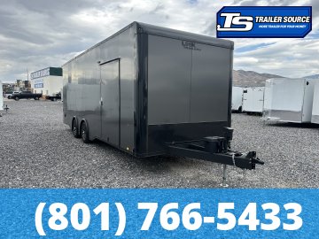 8.5x24 Look Vision Circuit Edition Enclosed Race Car Hauler