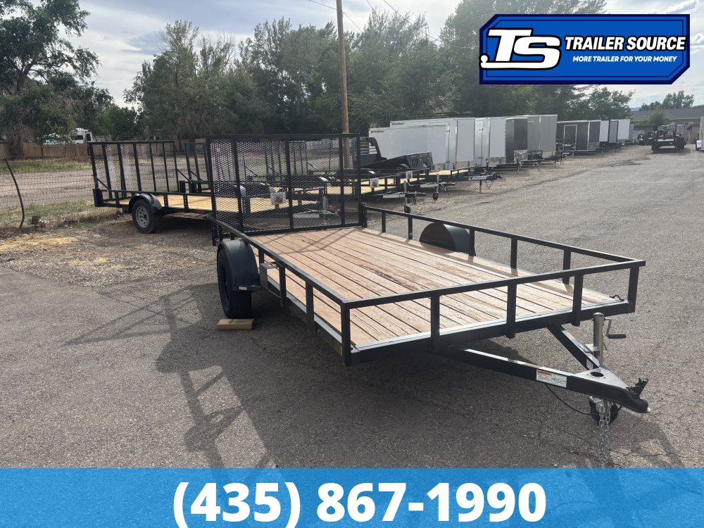 7x14 Built  Utility Trailer - 3.5K GVWR -