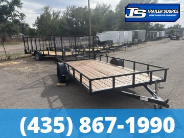 7x14 Built  Utility Trailer - 3.5K GVWR -