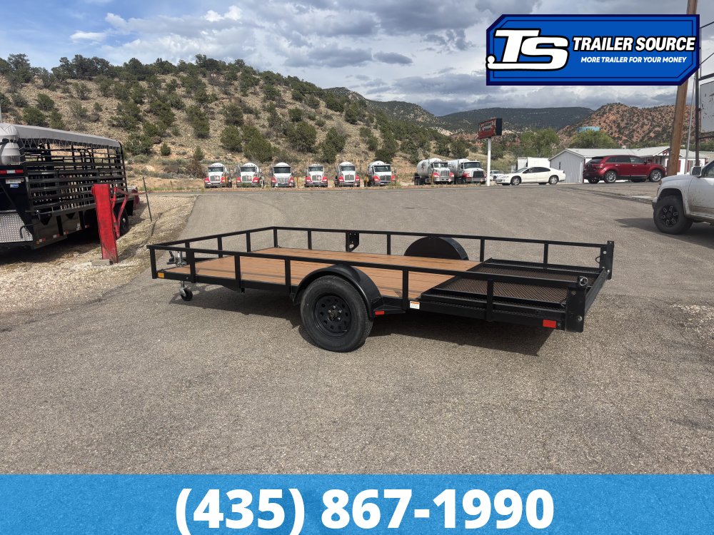7x14 Built  Utility Trailer - 3.5K GVWR -