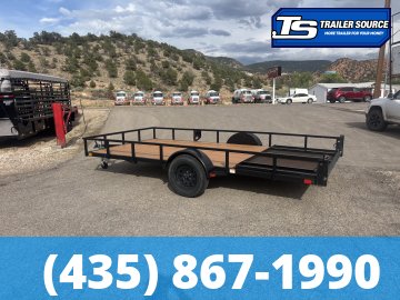 7x14 Built  Utility Trailer - 3.5K GVWR -