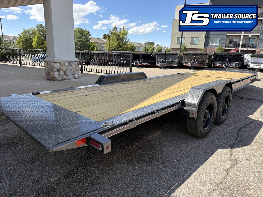 7x26 Diamond C HDT 210 Tilt Trailer - 23K GVWR - 18 Ply Tires, ABS Brakes, Pro Tilt, Torsion Axles