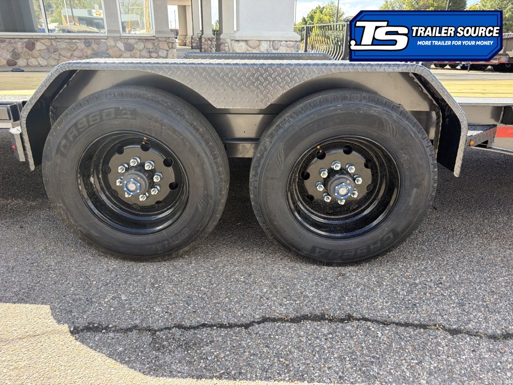 7x26 Diamond C HDT 210 Tilt Trailer - 23K GVWR - 18 Ply Tires, ABS Brakes, Pro Tilt, Torsion Axles
