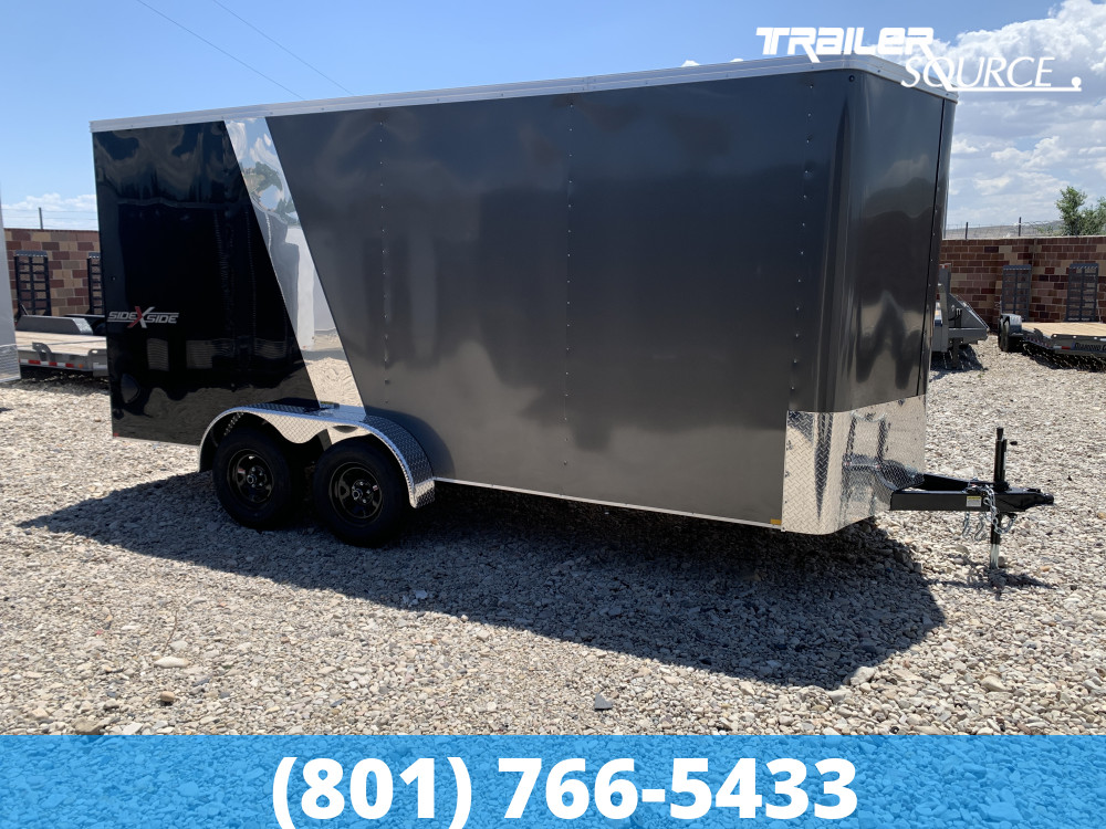 7x16 Mirage Xpres Side by Side Pkg 7'0" Interior 7K Enclosed Cargo