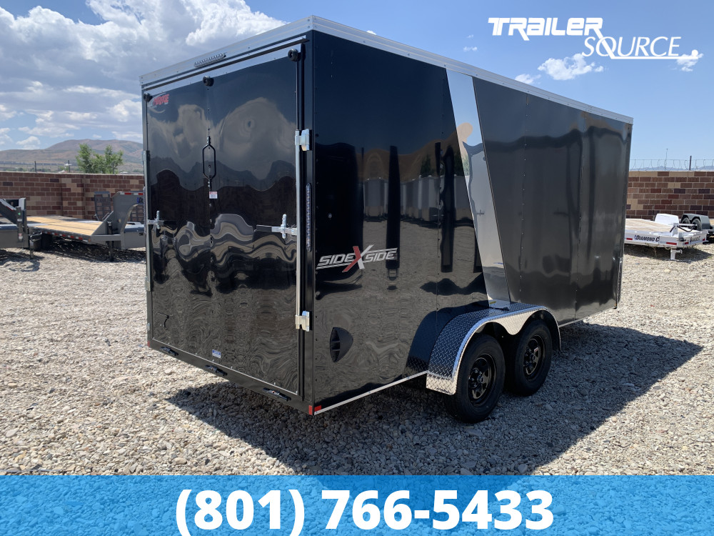 7x16 Mirage Xpres Side by Side Pkg 7'0" Interior 7K Enclosed Cargo